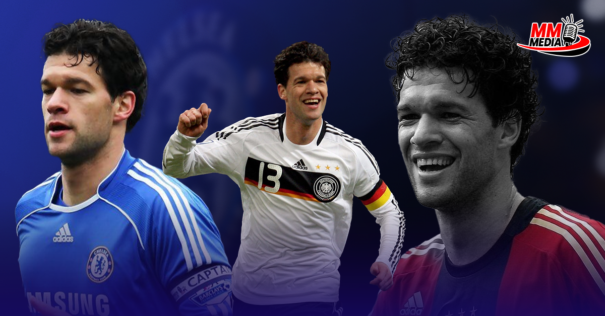 Legendary midfielder Michael Ballack...